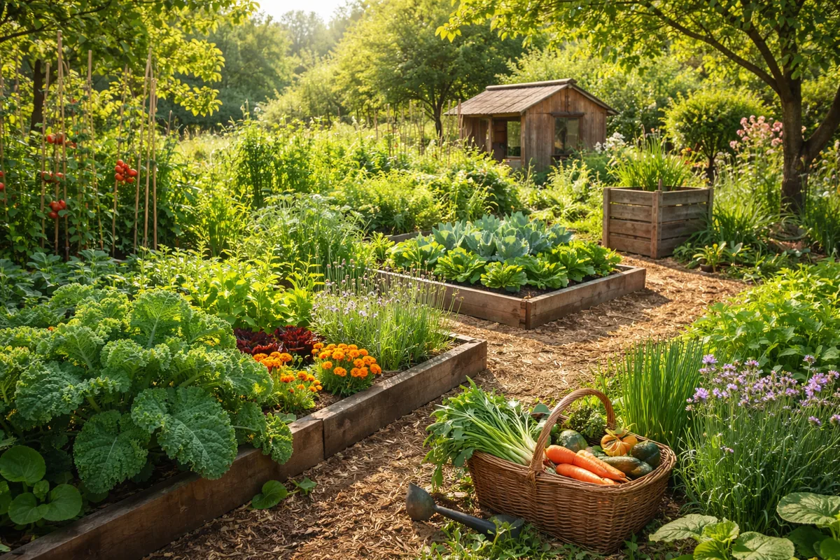 Comment créer un jardin en permaculture sans dépenser trop d'argent