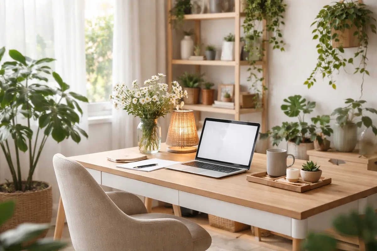 Créer un espace de travail apaisant pour booster votre créativité