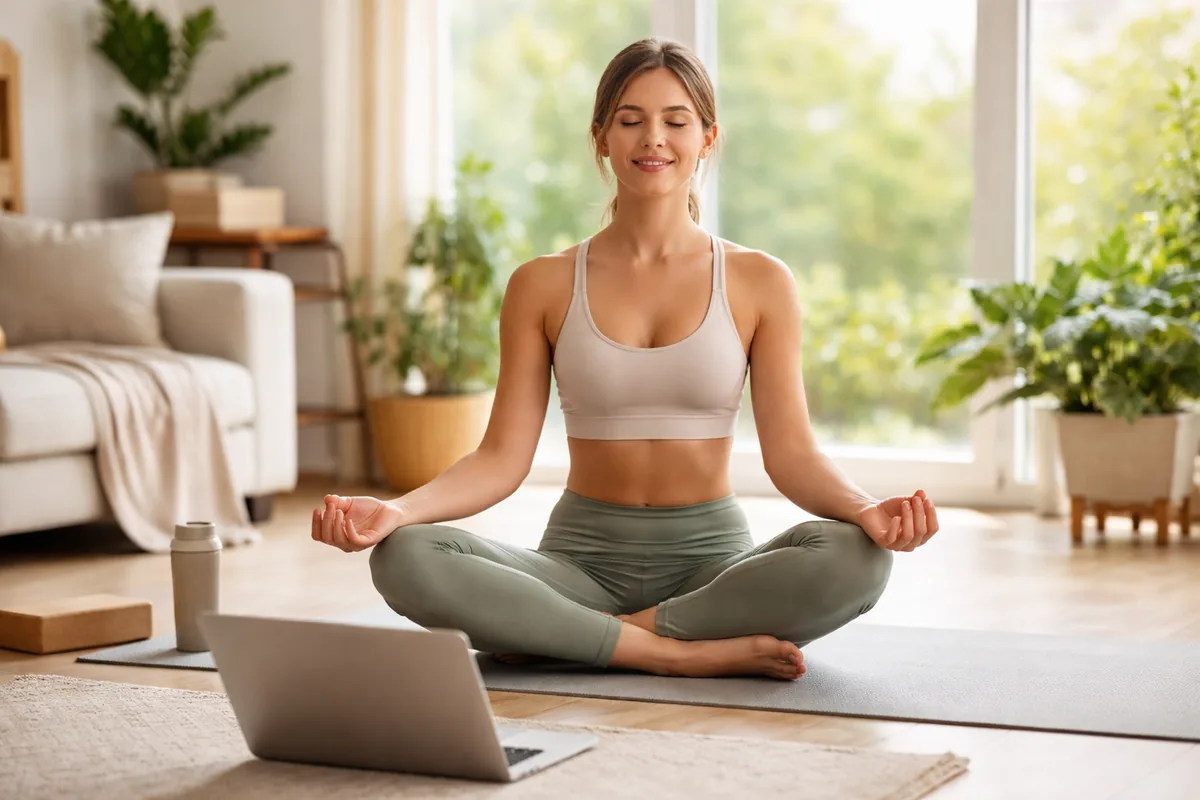 Pourquoi pratiquer le yoga en ligne peut-il transformer votre bien-être?