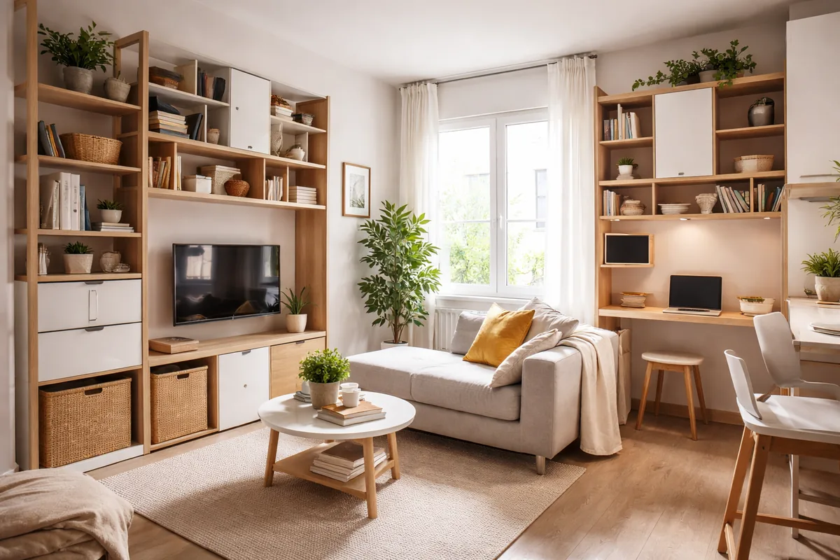 Comment choisir des solutions de rangement adaptées à un petit appartement