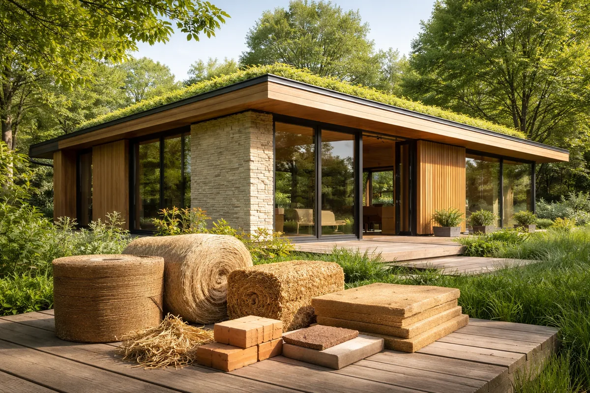 Les matériaux écologiques pour une maison d'architecte durable